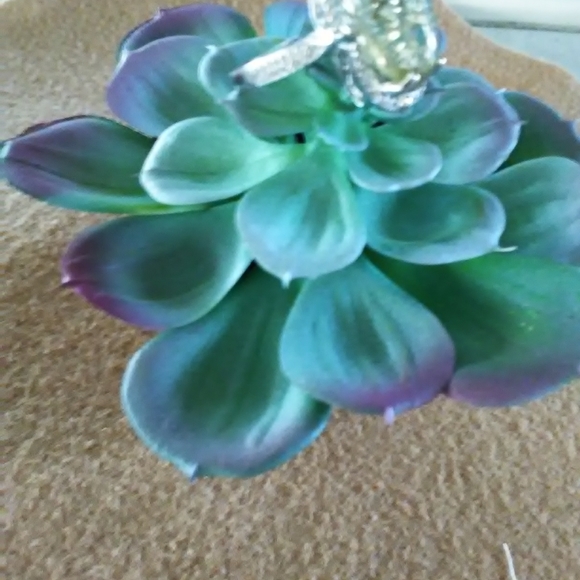 NWOT beautiful size 7 yellow quart ring - Picture 7 of 8